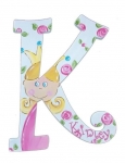 Princess K Hand Painted Wall Letters