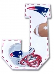 NE Patriots Hand Painted Wall Letters