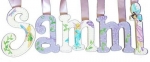 Princess Sammi Hand Painted Wall Letters