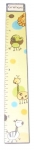 Painted Wood Growth Chart - Jungle Yellow