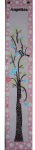Painted Canvas Growth Chart - Lovely Birdies