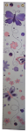 Painted Canvas Growth Chart - Purple Butterfly